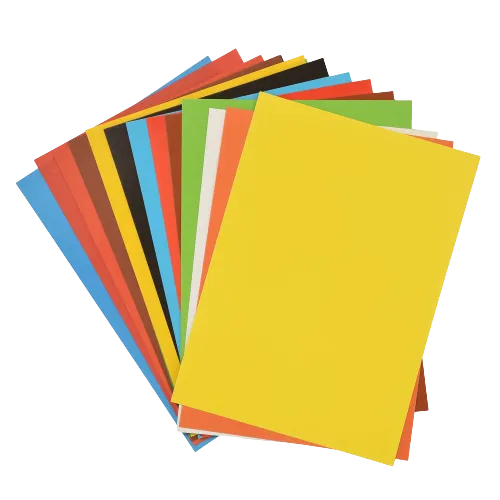 Бумага цветная и картон