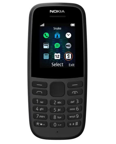 Телефон Nokia 105 DS (2019), черный#1