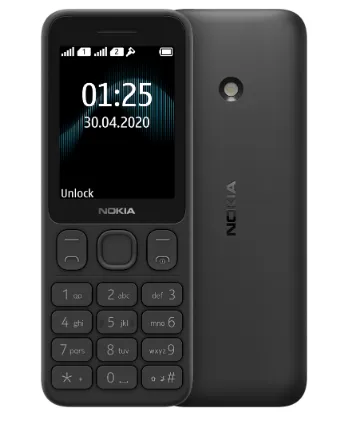 Телефон Nokia 125 Dual Sim, черный#1