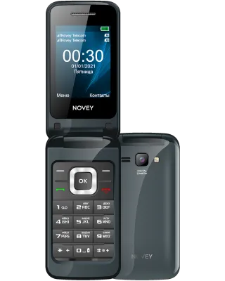 Телефон Novey A30R Black