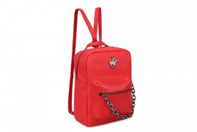 Женский рюкзак Beverly Hills Polo Club 1047 Красный