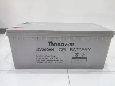 Гелевая аккумуляторная батарея TANSO, 12V 200Ah