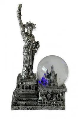 Водный снежный шар памятник свободы a019 shk gift