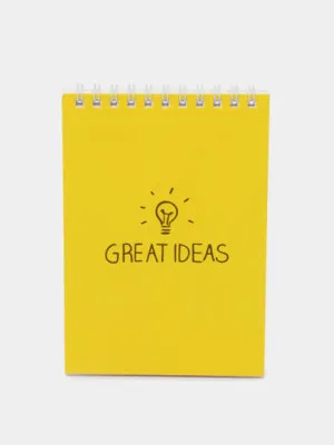 Блокнот А6 "Great Ideas"