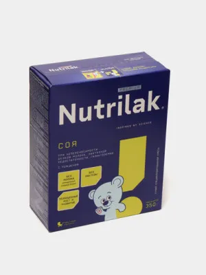 Смесь молочная Nutrilak Premium Соя с 0 до 12 мес. 350гр