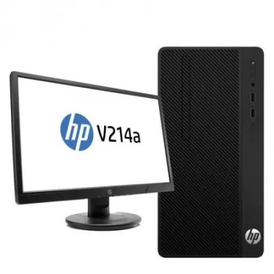 Компьютер HP 290 G2 Microtower PC+HP N246v Monitor i5-8500 4GB 500GB