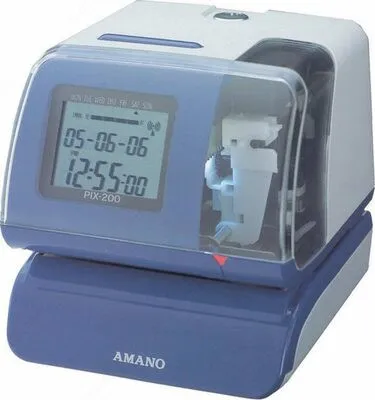 Автоматические штамп часы AMANO PIX 200 для путевых листов