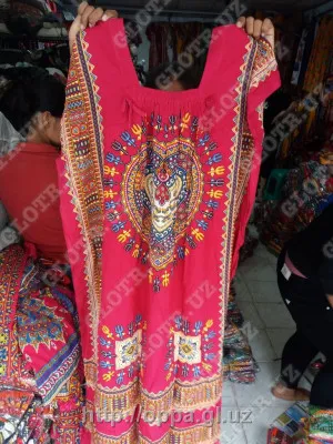 Штапельная платья №121. производство Индонезия
