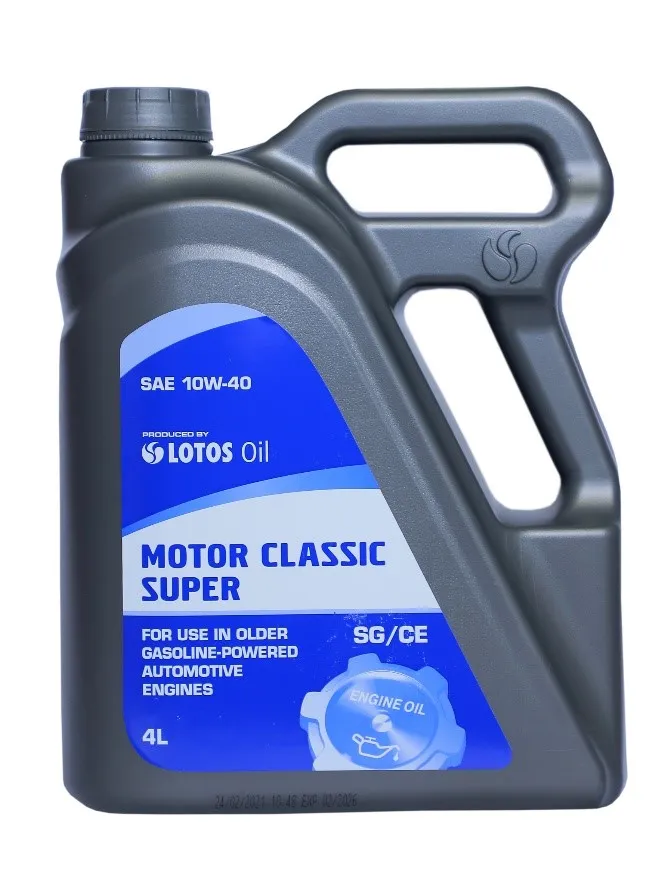 Полусинтетические моторные масла - MOTOR CLASSIC SEMISYNTETIC SG/CE 10W/40#1