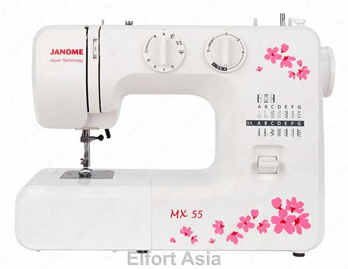 Электромеханическая швейная машина Janome MX 55#1