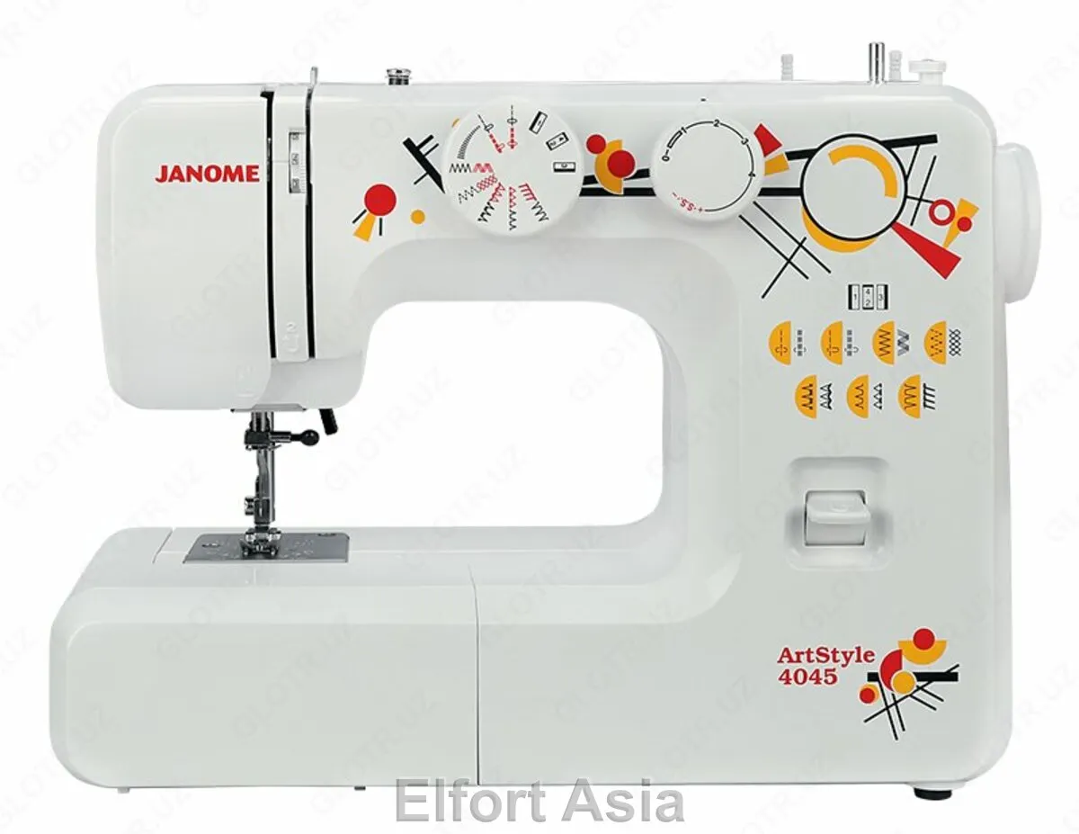 Простая в управлении швейная машина Janome ArtStyle 4045#1