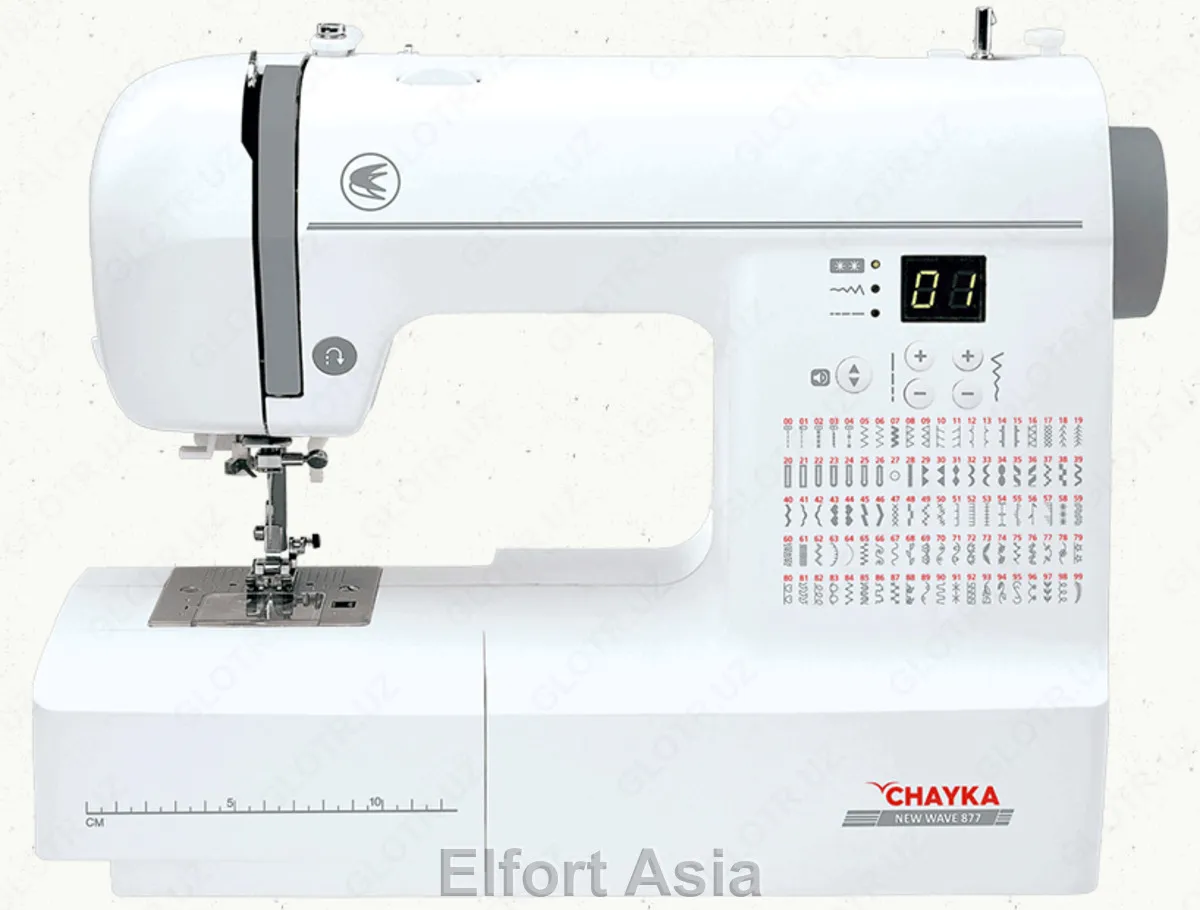 СHAYKA NEW WAVE 877 Компьютерная швейная машина#1