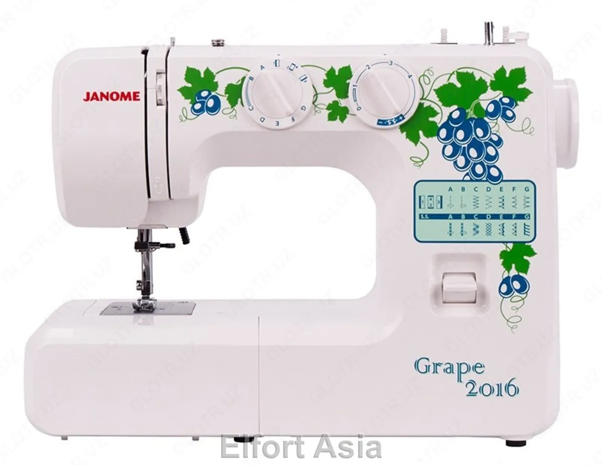 Электромеханическая швейная машина Janome Grape 2016#1