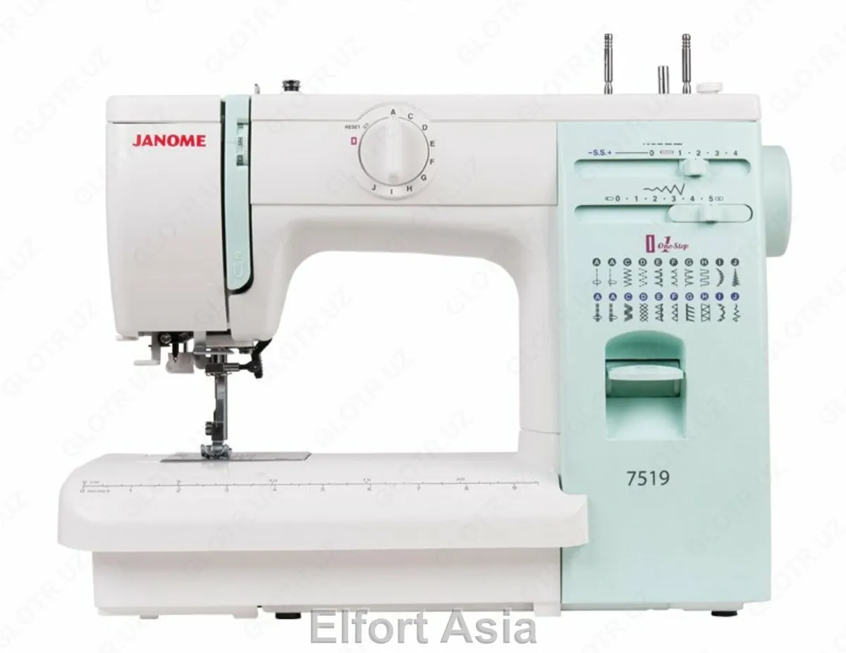 Электромеханическая швейная машина Janome 7519#1