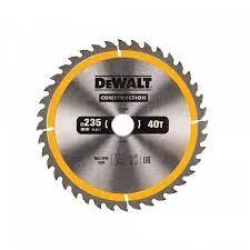 Пильный диск по дереву с гвоздями DEWALT, DT1955-QZ, 235 х 30 мм, 40 зубов#1