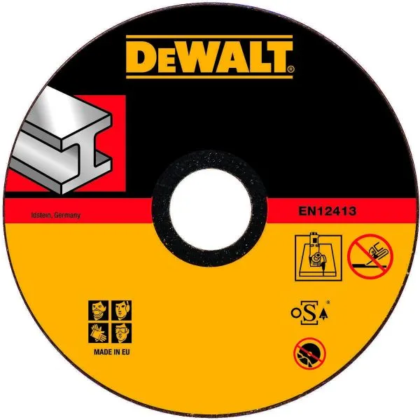 Круг отрезной по металлу DEWALT, DT42380Z-QZ, 80 x 22.2 x 1.6 мм, тип1#1