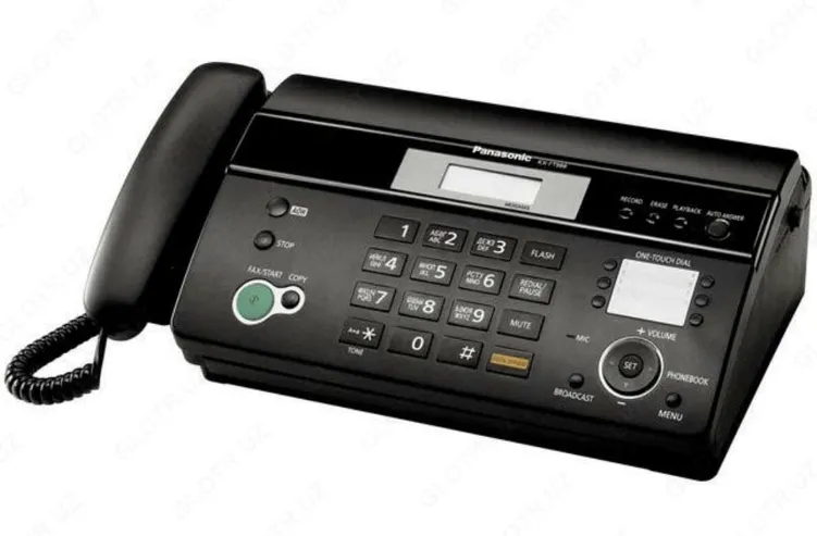 Факсимильный аппарат Panasonic KX-FT 987 черный#1