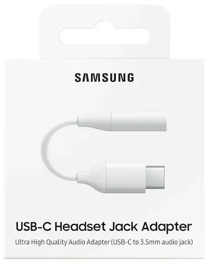 Адаптер Samsung USB Type-С - Mini Jack 3.5 mm (EE-UC10JUWRGRU) 0.09 м ORG#1