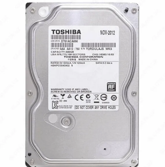 Жесткий диск HDD 4TB Toshiba DT02ABA400 5400Rpm 128MB buffer Original oem#1