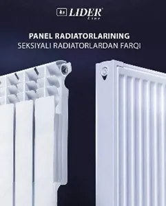 Panel radiator Lider liniyasi (600x1200)#1