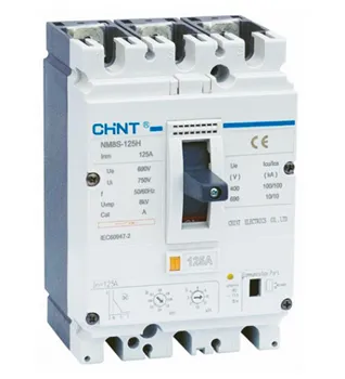 Автоматический выключатель NM8-125S 3P 125A 50кА(тепловой и электромагнитный)#1