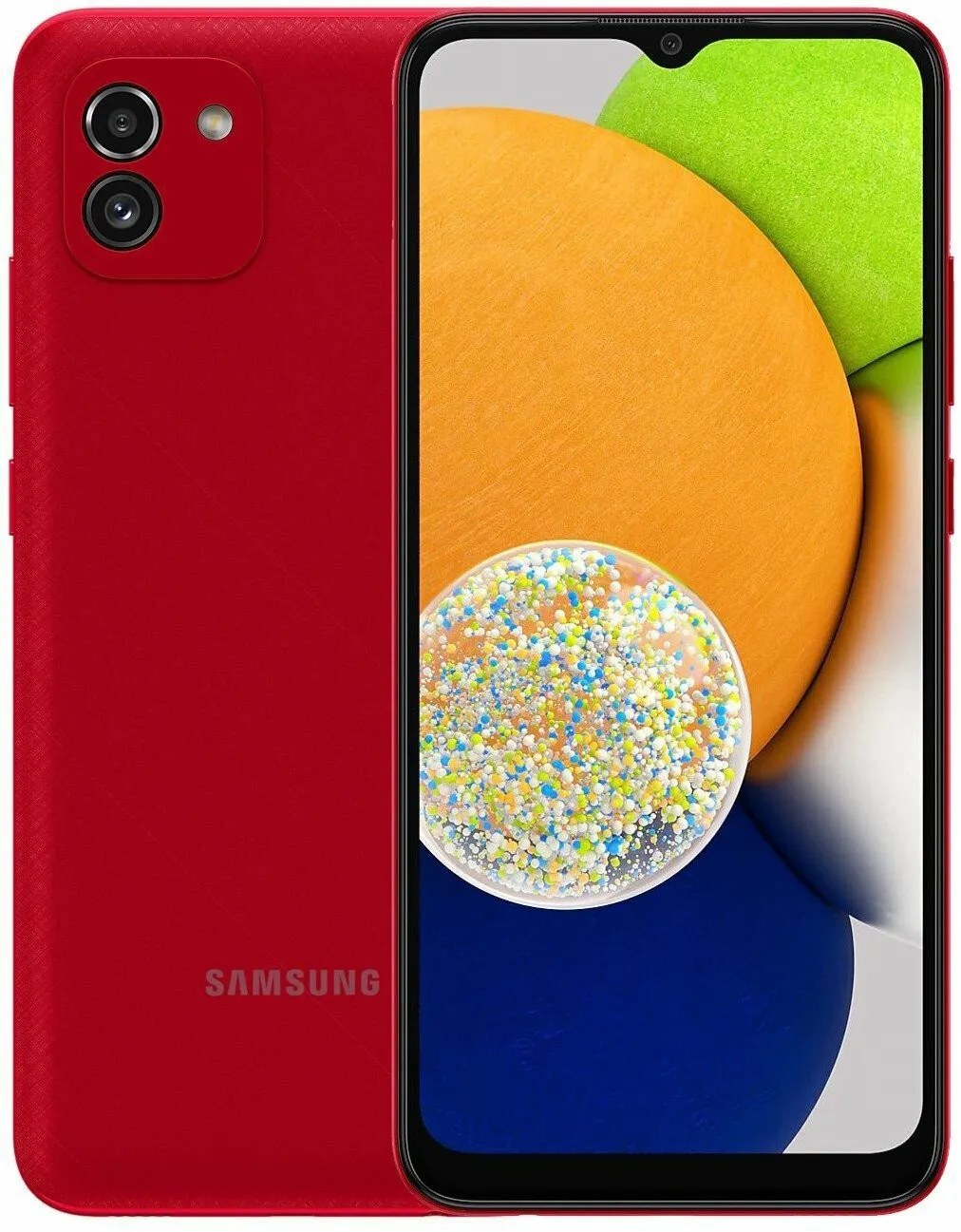 Smartfon Samsung A 035 3/32 Red  #1
