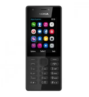 Telefon Nokia 216 Dual sim, qora#1