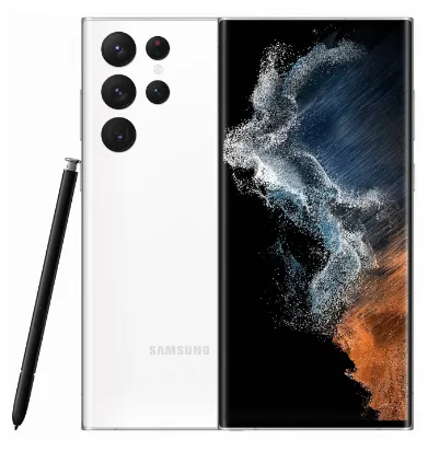 Smartfon Samsung Galaxy S22 Ultra (SM-S908B) 12/256 GB RU, Phantom White#1
