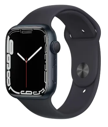 Smart soat Apple Watch Series 7 41 mm alyuminiy korpus, qorong'u tun#1