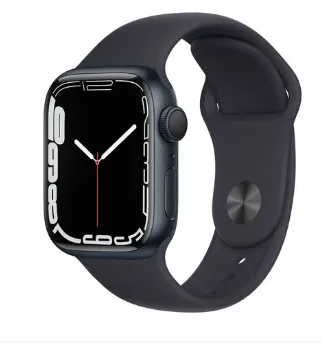 Умные часы Apple Watch Series 7 GPS 45mm Midnight Aluminium Case with Sport Band#1