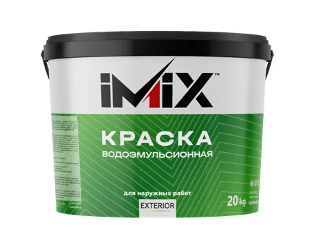 IMIX краска водоэмульсионная "EXTERIOR" 20 кг#1
