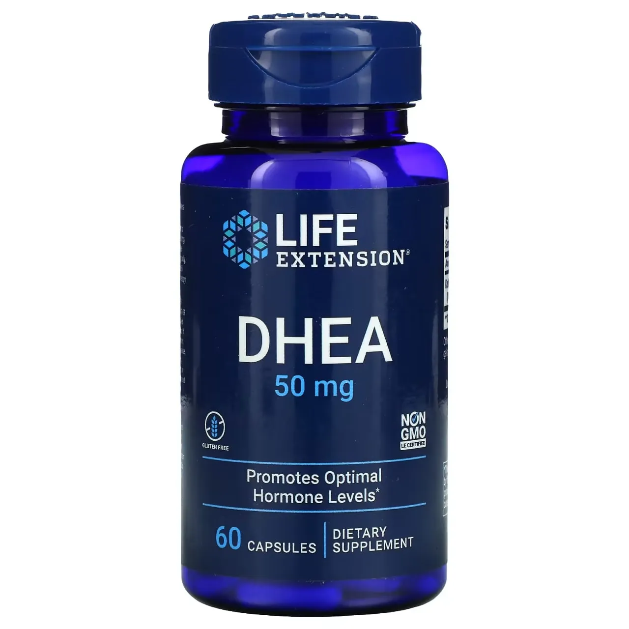 Hayotni uzaytirish, DHEA, 50 mg, 60 kapsula#1