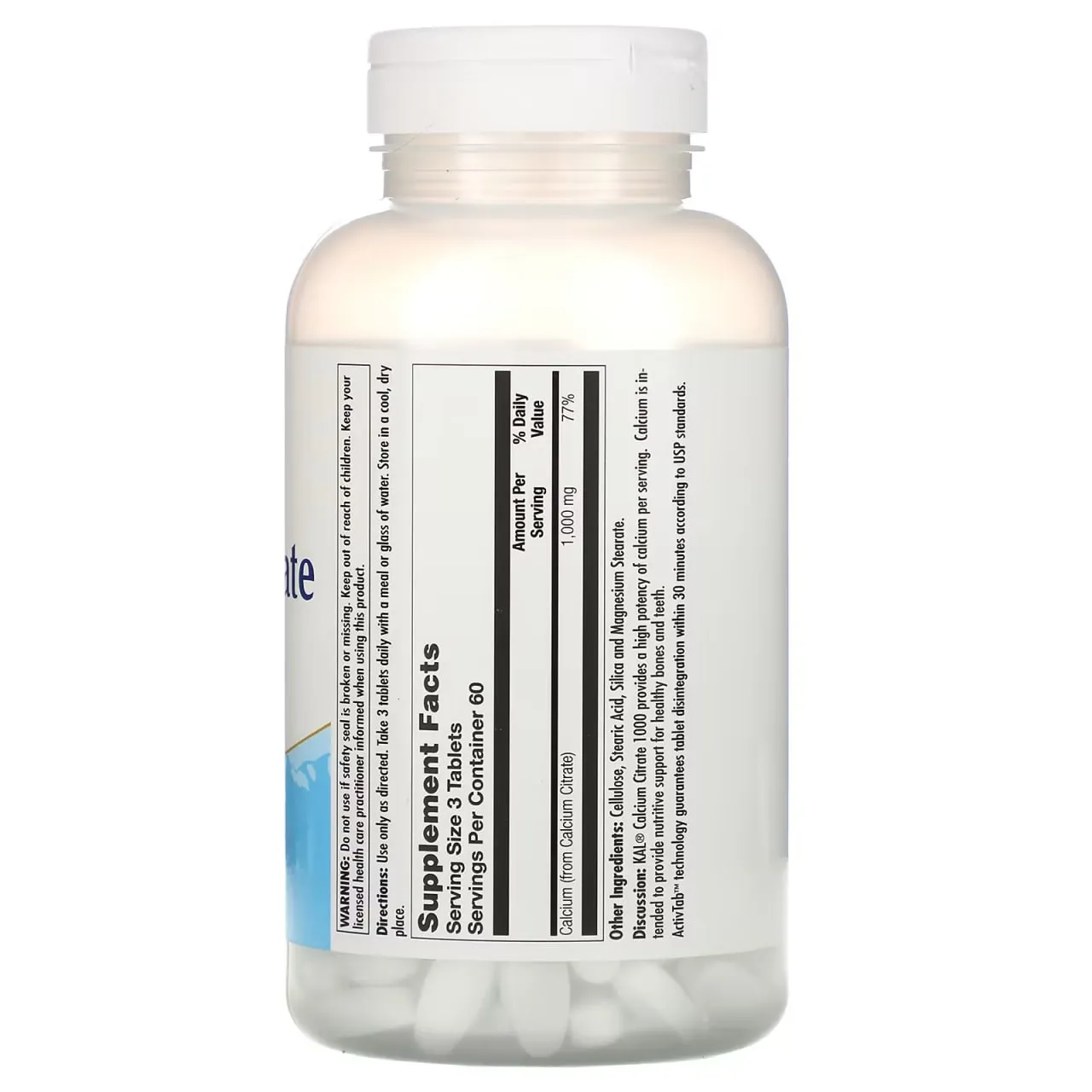 KAL, Kaltsiy Sitrat 1000, 333 mg, 180 Tabletka#2