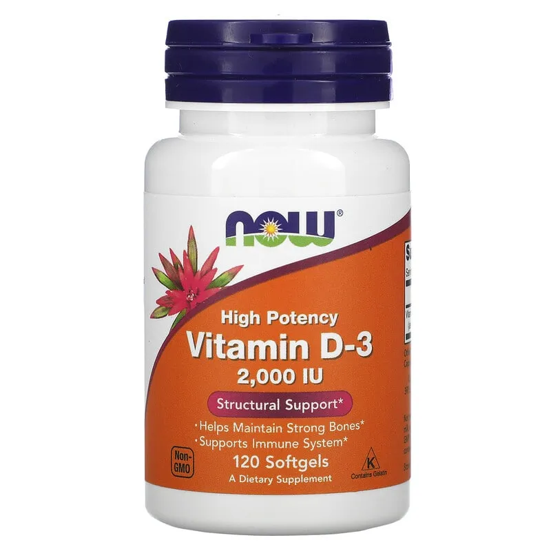 Vitamin D3, 2000 IU, 120 kapsula#1