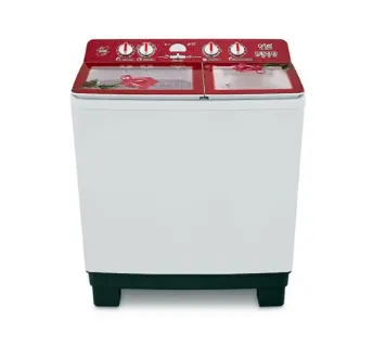 Полуавтоматическая стиральная машина Shivaki TG100FP Бело-красный#1