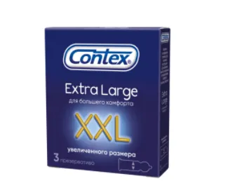 Contex Extra Large prezervativlari №3 (katta o'lchamli)#1
