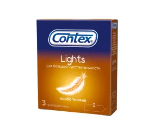 Contex Lights №3 prezervativ (juda yupqa)#1
