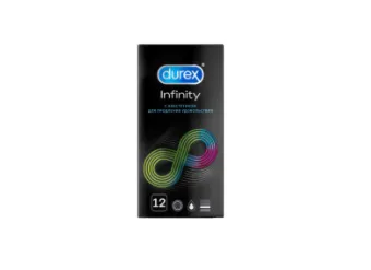 Prezervativlar Durex Infinity № 12 (anestetik bilan)#1