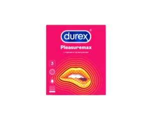 Презервативы Durex Pleasuremax №3 (с ребрами и пупырышками)#1