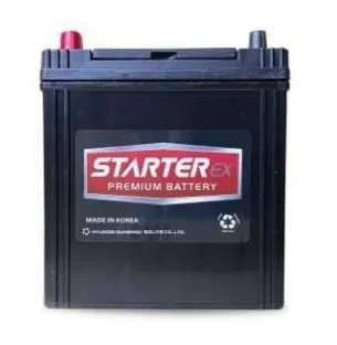 Avtomobil akkumulyatori STARTER premium 35 Ah, 12 V, qora#1