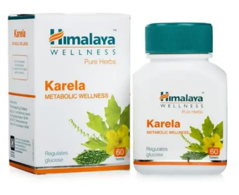 Карела Хималая (Karela Himalaya) для метаболизма и сахарного диабета, 60 таблеток 