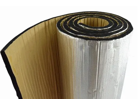 Вспененный каучук - Misot-flex алюминиевой фольгой и самоклеящийся слоем  06мм#2