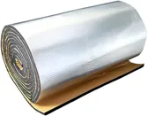 Вспененный каучук - Misot-flex алюминиевой фольгой и самоклеящийся слоем  06мм#3