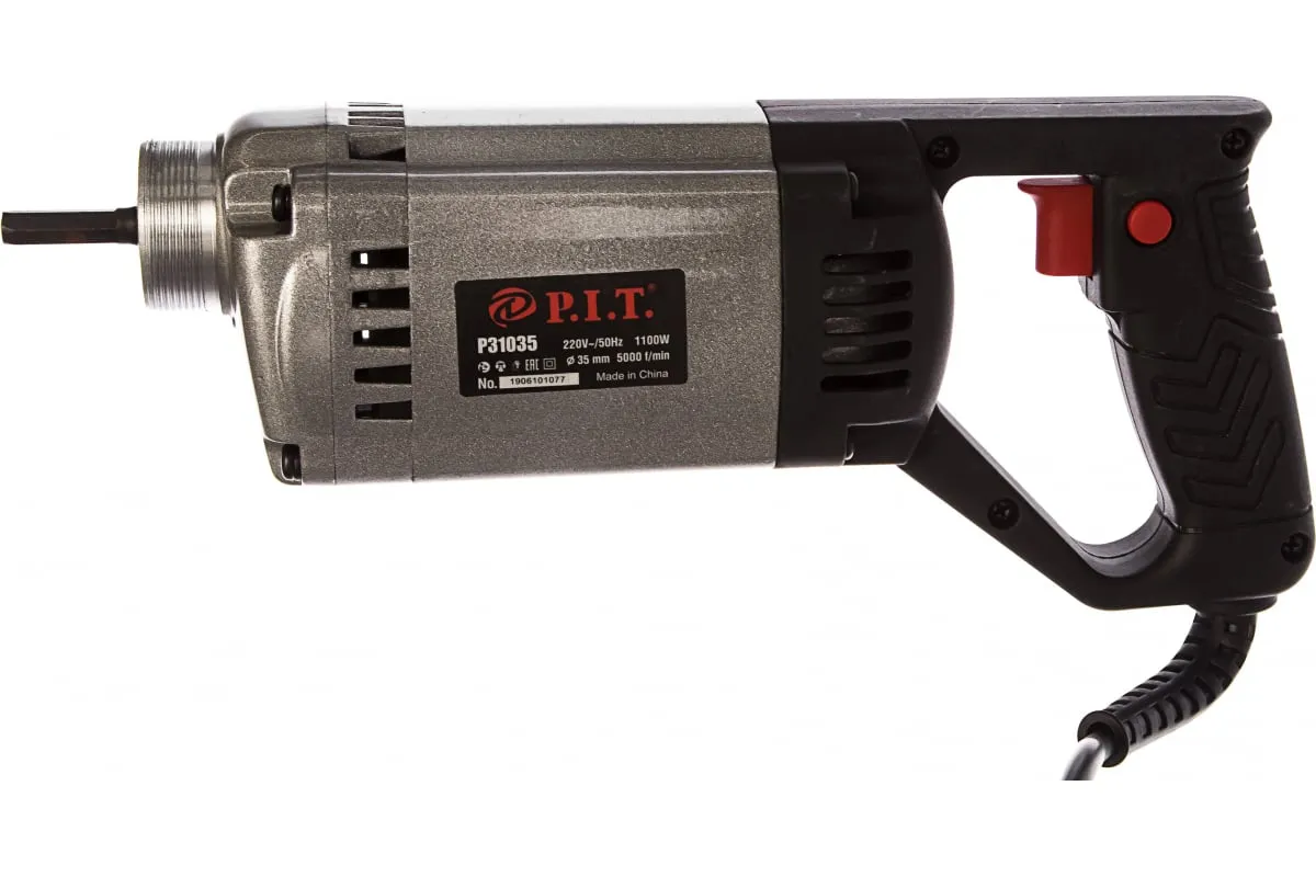 Электрический ручной вибратор для бетона P.I.T. P31035.  #1