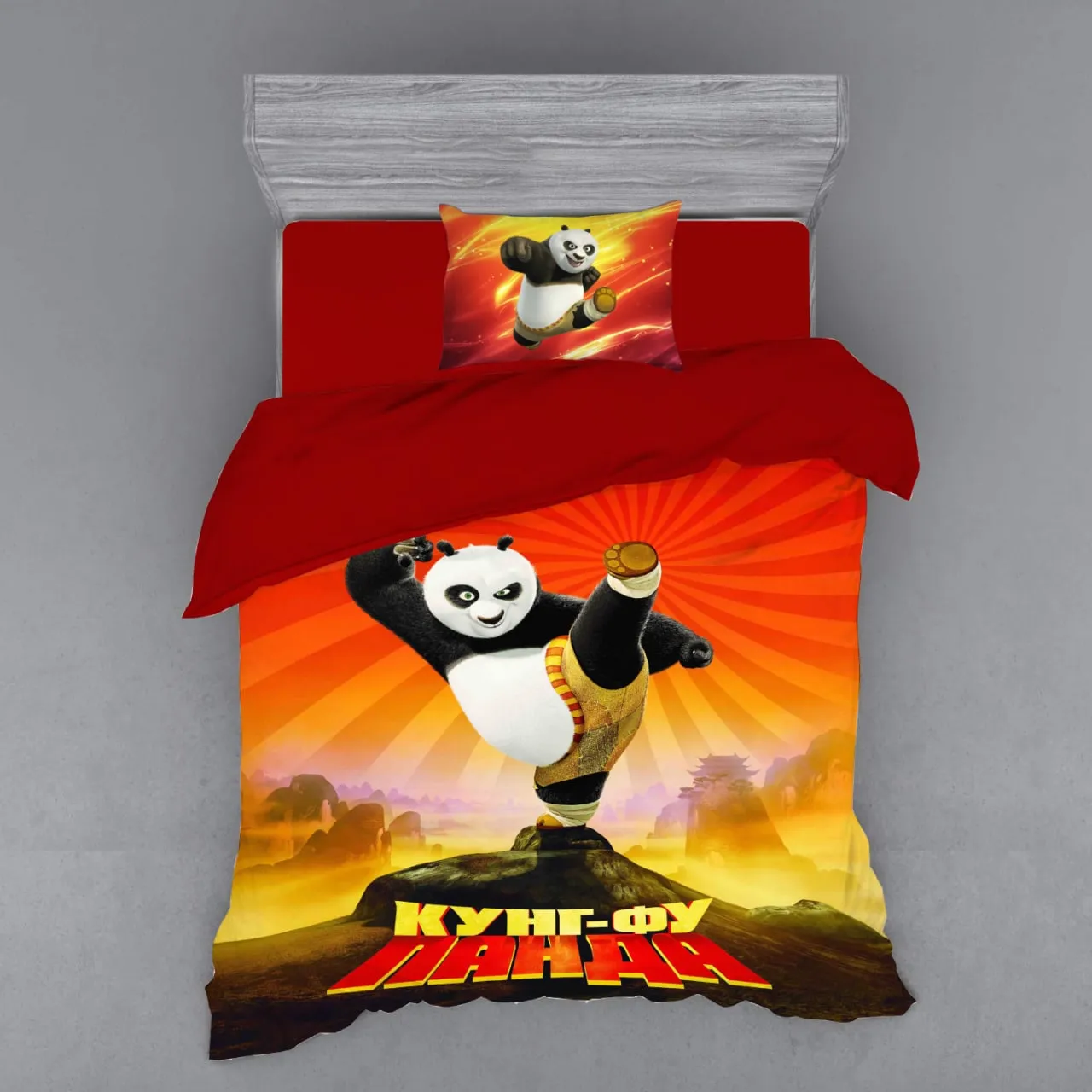 Комплект детского постельного белья LELIT. Кунг-фу панда