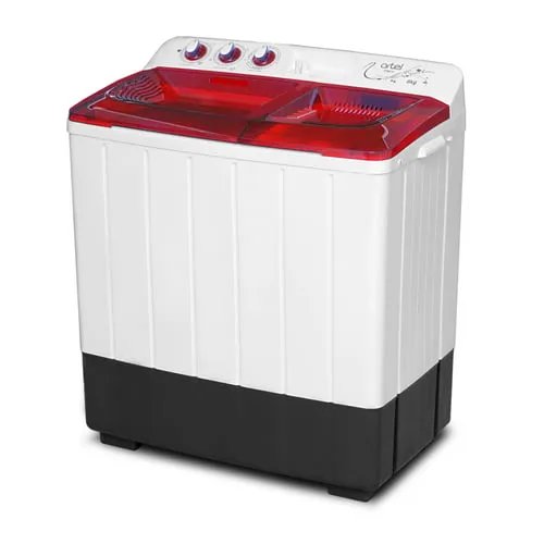 Полуавтоматическая стиральная машина Artel-TT 80 P. Красный. 8 Кг.  #1