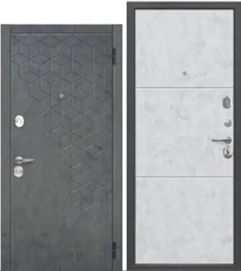 Дверь Феникс бетон снежный#1