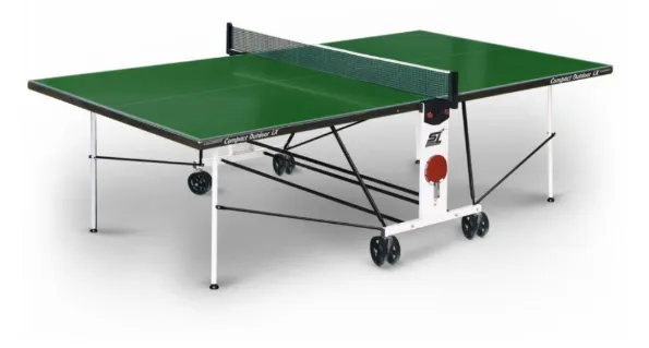 Стол теннисный Start line Compact Outdoor-2 LX GREEN#1