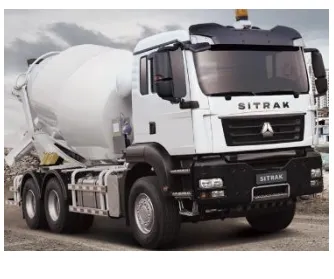Автобетоносмеситель Sitrak C5H 6x4 10 m3 Diesel #1