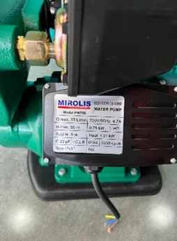 Автоматический вакуумный насос MIROLIS PW750#3